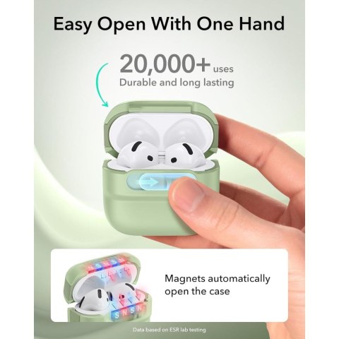 ESR PULSE HALOLOCK MAGSAFE APPLE AIRPODS 4 / 5 LIGHT GREEN