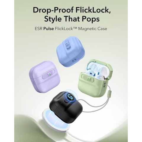ESR PULSE HALOLOCK MAGSAFE APPLE AIRPODS 4 / 5 LIGHT GREEN
