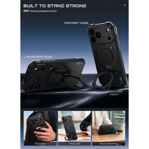 SUPCASE AERO MAG MAGSAFE IPHONE 17 PRO MAX / 18 PRO MAX ARAMID BLACK