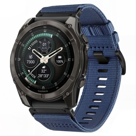 TECH-PROTECT NYLON CLASSIC GARMIN FENIX 5X / 5X PLUS / 6X / 6X PRO / 7X / 8 / 8 PRO / 9 / 9 PRO (51 MM) MIDNIGHT NAVY