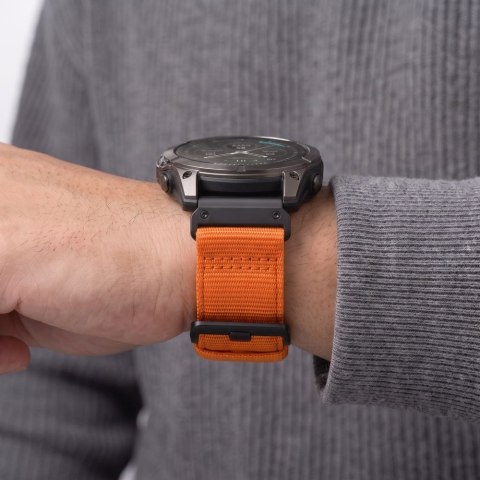 TECH-PROTECT NYLON CLASSIC GARMIN FENIX 5X / 5X PLUS / 6X / 6X PRO / 7X / 8 / 8 PRO / 9 / 9 PRO (51 MM) SIGNAL ORANGE