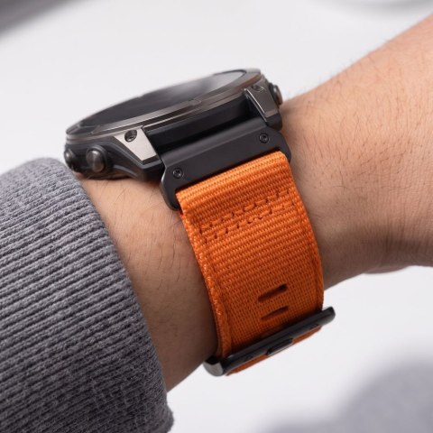TECH-PROTECT NYLON CLASSIC GARMIN FENIX 5X / 5X PLUS / 6X / 6X PRO / 7X / 8 / 8 PRO / 9 / 9 PRO (51 MM) SIGNAL ORANGE