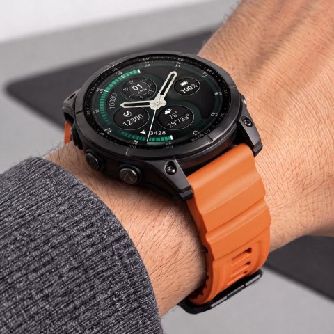TECH-PROTECT MOTION GARMIN FENIX 5X / 5X PLUS / 6X / 6X PRO / 7X / 8 / 8 PRO / 9 / 9 PRO (51 MM) SIGNAL ORANGE