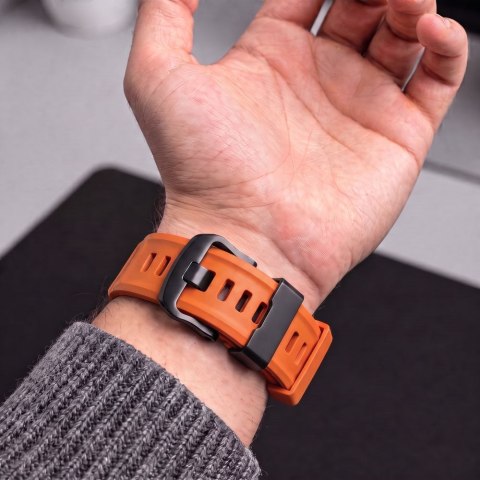 TECH-PROTECT MOTION GARMIN FENIX 5X / 5X PLUS / 6X / 6X PRO / 7X / 8 / 8 PRO / 9 / 9 PRO (51 MM) SIGNAL ORANGE
