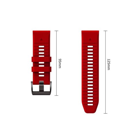 TECH-PROTECT SILICONE GARMIN FENIX 5 / 6 / 6 PRO / 7 / 8 / 8 PRO / E / 9 / 9 PRO (47 MM) CRIMSON RED