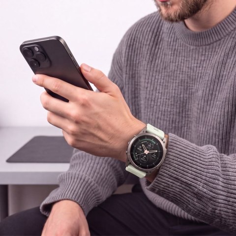 TECH-PROTECT SILICONE GARMIN FENIX 5 / 6 / 6 PRO / 7 / 8 / 8 PRO / E / 9 / 9 PRO (51 MM) STONE GREY