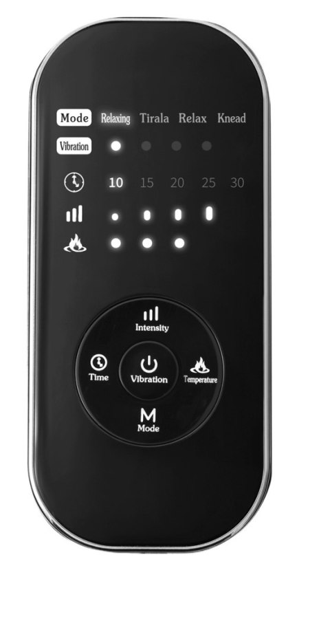 Bezprzewodowy masażer uciskowy do nóg - ogrzewanie + wibracje - 1 noga