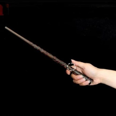 Czarodziejska Różdżka Dumbledore'a - Efektowna Magia Ognia i Błysku HP