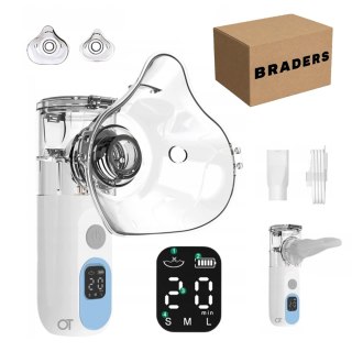 Inteligentny Inhalator Nebulizator Micro-mesh LED 3 Prędkości dla Każdego