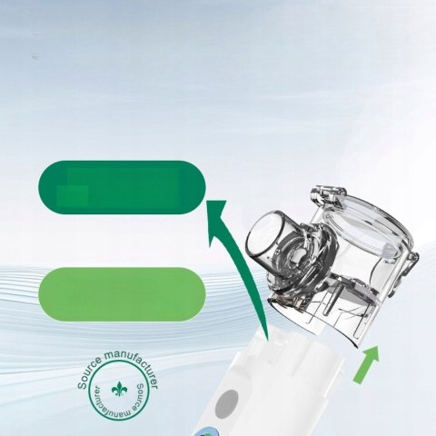 Inteligentny Inhalator Nebulizator Micro-mesh LED 3 Prędkości dla Każdego