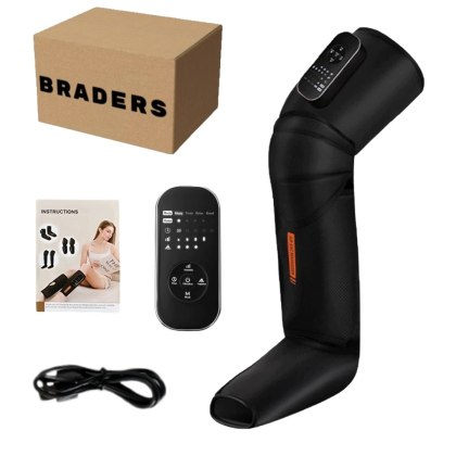 Masażer do Łydek Drenaż Limfatyczny Wibracje Ogrzewanie BRADERS