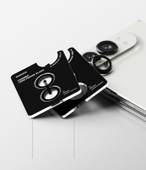 OSŁONA APARATU RINGKE CAMERA FRAME 2-PACK IPHONE DUO BLACK