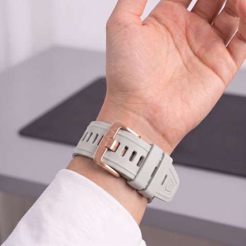 TECH-PROTECT SILICONE GARMIN FENIX 5S / 5S PLUS / 6S / 6S PRO / 7S / 8 / 9 / 9 PRO (43 MM) FOG GREY