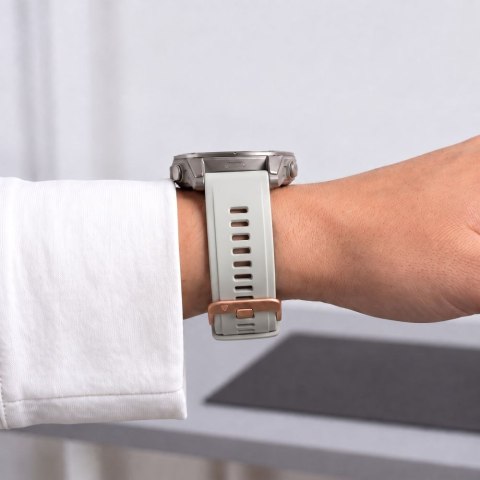 TECH-PROTECT SILICONE GARMIN FENIX 5S / 5S PLUS / 6S / 6S PRO / 7S / 8 / 9 / 9 PRO (43 MM) FOG GREY