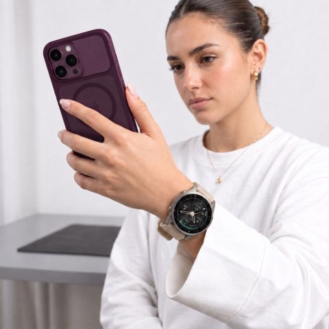 TECH-PROTECT SILICONE GARMIN FENIX 5S / 5S PLUS / 6S / 6S PRO / 7S / 8 / 9 / 9 PRO (43 MM) WALNUT