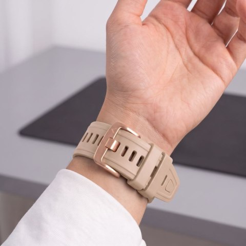 TECH-PROTECT SILICONE GARMIN FENIX 5S / 5S PLUS / 6S / 6S PRO / 7S / 8 / 9 / 9 PRO (43 MM) WALNUT