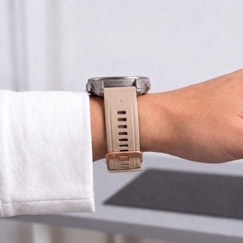 TECH-PROTECT SILICONE GARMIN FENIX 5S / 5S PLUS / 6S / 6S PRO / 7S / 8 / 9 / 9 PRO (43 MM) WALNUT