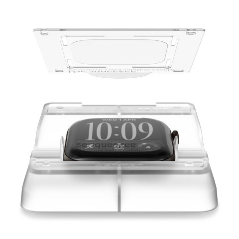 FOLIA HYDROŻELOWA SPIGEN ELITE SHIELD "EZ FIT" 2-PACK APPLE WATCH 12 (42 MM) CLEAR