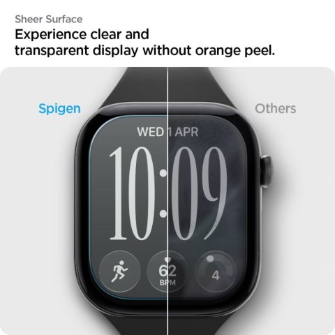 FOLIA HYDROŻELOWA SPIGEN ELITE SHIELD "EZ FIT" 2-PACK APPLE WATCH 12 (42 MM) CLEAR