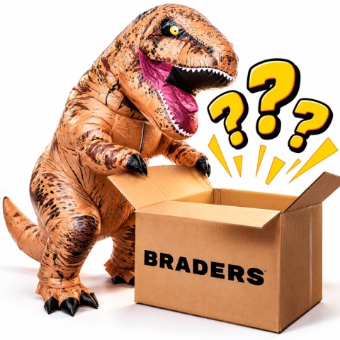 Nadmuchiwany kostium strój dinozaura T-REX gigant Braders