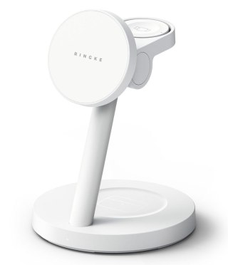 RINGKE 3IN1 MAGNETIC MAGSAFE WIRELESS CHARGER 25W QI2.2 WHITE