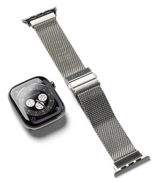 RINGKE METAL ONE MESH APPLE WATCH 8 / 9 / 10 / 11 / 12 / SE / ULTRA (44 / 45 / 46 / 49 MM) SILVER