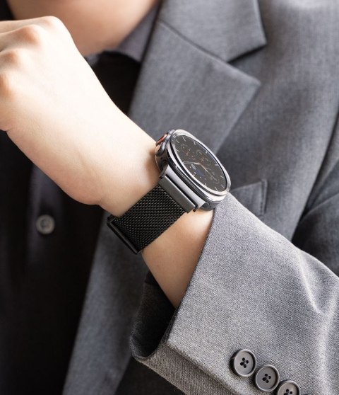 RINGKE METAL ONE MESH SAMSUNG GALAXY WATCH ULTRA 1 / 2 2024-2026 (47 MM) BLACK