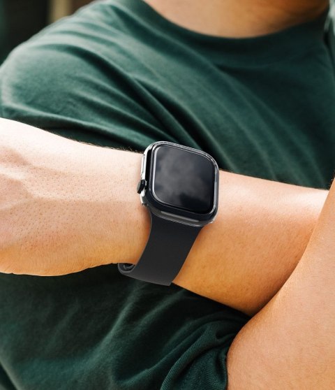 RINGKE SLIM 2-PACK APPLE WATCH 12 (46 MM) CLEAR & MATTE BLACK