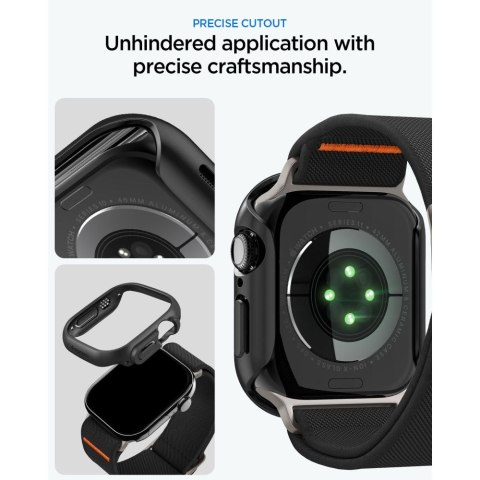 SPIGEN FIT LITE ULTRA + THIN FIT APPLE WATCH 10 / 11 / 12 (46 MM) BLACK