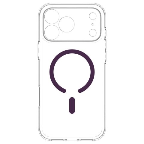 SPIGEN ULTRA HYBRID MAGSAFE IPHONE 17 PRO / 18 PRO CLEAR/BURGUNDY