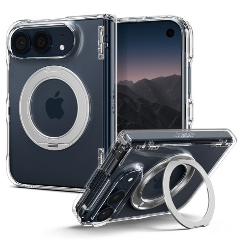 SPIGEN ULTRA HYBRID PRO "S" MAG MAGSAFE IPHONE DUO CRYSTAL CLEAR/WHITE