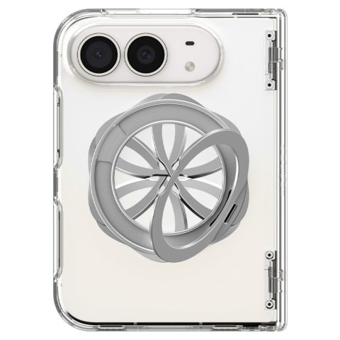 SPIGEN ULTRA HYBRID PRO "S" MAG MAGSAFE IPHONE DUO CRYSTAL CLEAR/WHITE