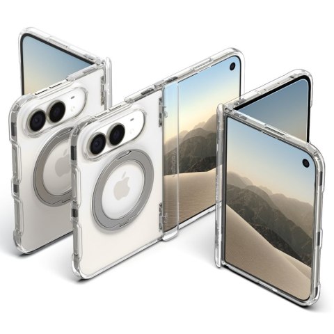 SPIGEN ULTRA HYBRID PRO "S" MAG MAGSAFE IPHONE DUO CRYSTAL CLEAR/WHITE