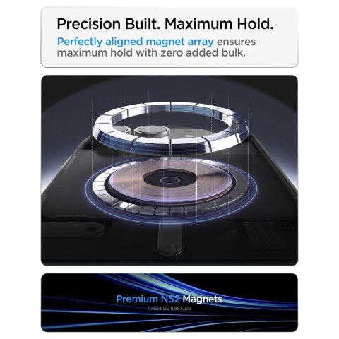SPIGEN ULTRA HYBRID PRO "S" MAG MAGSAFE IPHONE DUO CRYSTAL CLEAR/WHITE