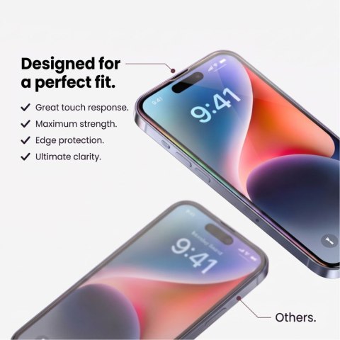 SZKŁO HARTOWANE TECH-PROTECT GLASS FIT+ 2-PACK XIAOMI REDMI NOTE 17 PRO 5G / PRO MAX 5G CLEAR