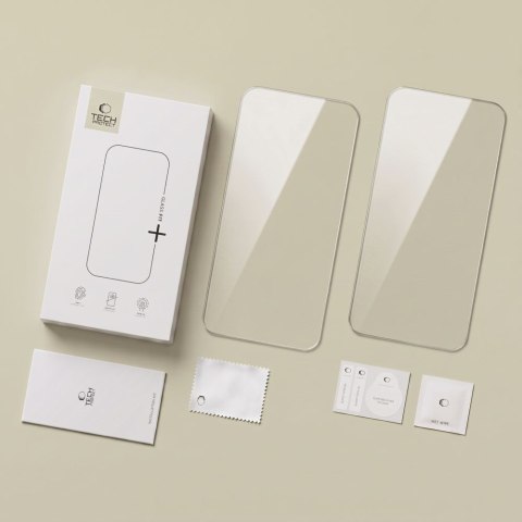 SZKŁO HARTOWANE TECH-PROTECT GLASS FIT+ 2-PACK XIAOMI REDMI NOTE 17 PRO 5G / PRO MAX 5G CLEAR
