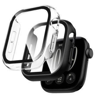 TECH-PROTECT DEFENSE 2-PACK APPLE WATCH 12 (42 MM) BLACK & CLEAR
