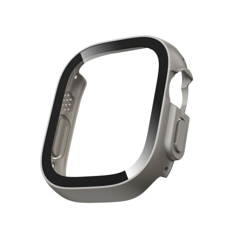 TECH-PROTECT DEFENSE 2-PACK APPLE WATCH ULTRA 1 / 2 / 3 / 4 (49 MM) TITANIUM & CLEAR