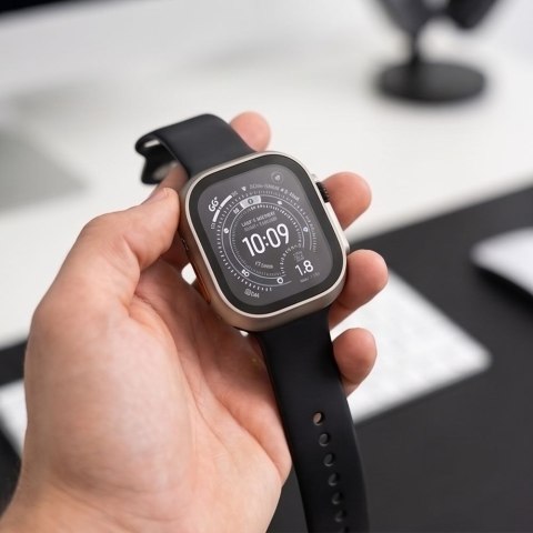TECH-PROTECT DEFENSE 2-PACK APPLE WATCH ULTRA 1 / 2 / 3 / 4 (49 MM) TITANIUM & CLEAR