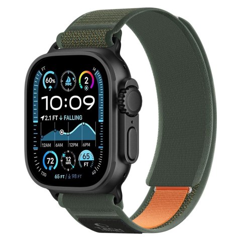TECH-PROTECT NYLON ELITE APPLE WATCH 8 / 9 / 10 / 11 / 12 / SE / ULTRA (44 / 45 / 46 / 49 MM) GREEN/ORANGE