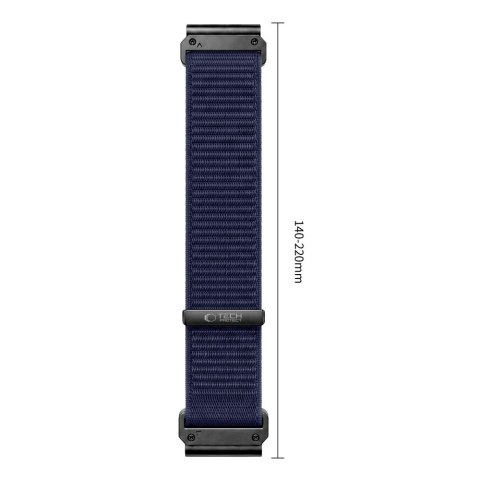 TECH-PROTECT NYLONLOOP GARMIN FENIX 5X / 5X PLUS / 6X / 6X PRO / 7X / 8 / 8 PRO / 9 / 9 PRO (51 MM) NAVY BLUE