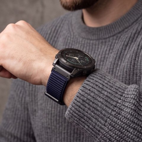 TECH-PROTECT NYLONLOOP GARMIN FENIX 5X / 5X PLUS / 6X / 6X PRO / 7X / 8 / 8 PRO / 9 / 9 PRO (51 MM) NAVY BLUE