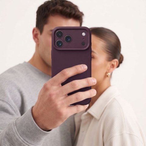 TECH-PROTECT SILICONE MAGSAFE IPHONE 17 PRO MAX / 18 PRO MAX BURGUNDY