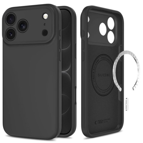 TECH-PROTECT SILICONE MAGSAFE IPHONE 17 PRO MAX / 18 PRO MAX MIDNIGHT BLACK