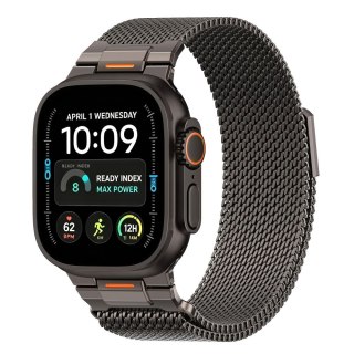 TECH-PROTECT MILANO VANGUARD APPLE WATCH 8 / 9 / 10 / 11 / 12 / SE / ULTRA (44 / 45 / 46 / 49 MM) GUNMETAL