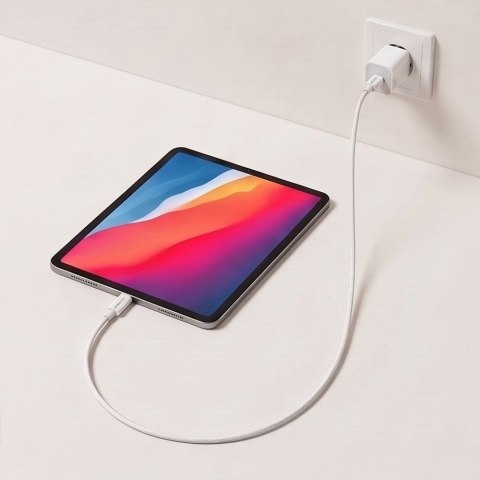 TECH-PROTECT ULTRABOOST LITE USB-C CABLE PD 60W / 3A 50CM WHITE