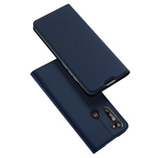 Etui z klapką DUX DUCIS Skin Pro do Motorola Moto G8 Power niebieski