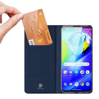 Etui z klapką DUX DUCIS Skin Pro do Motorola Moto G8 Power niebieski