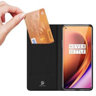 Etui z klapką DUX DUCIS Skin Pro do OnePlus 8 Pro czarny