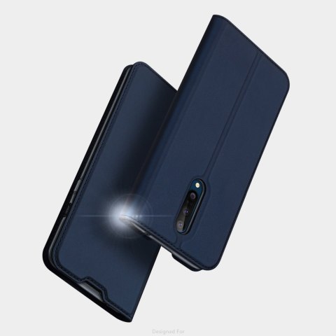 Etui z klapką DUX DUCIS Skin Pro do OnePlus 8 niebieski